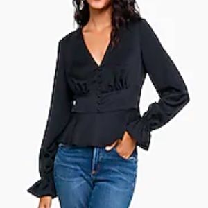 !!! EXPRESS FANCY SATIN TOP/ BLOUSE !!!